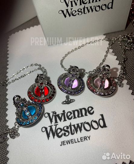 Vivienne Westwood кулон с полным комплектом