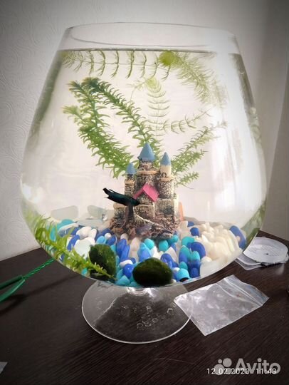 Аквариум бокал 15-17л