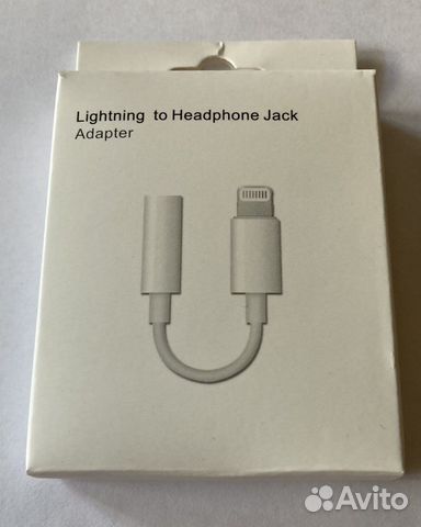 Переходник lightning 3.5 jack