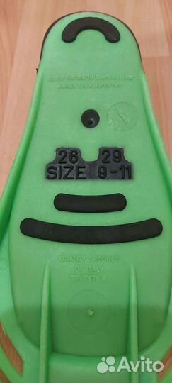 Ласты детские, размер 26 - 29