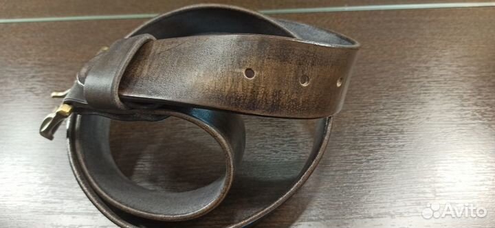 Кожаные ремни ручной работы любой длинны