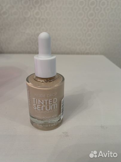 Тональный крем и пудра-халайтер