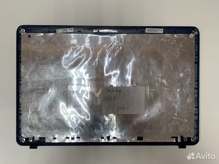 Крышка матрицы ноутбука toshiba c650