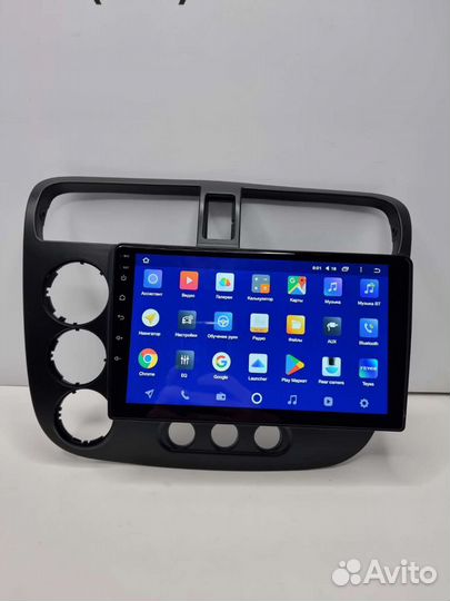 Штатная магнитола Teyes Honda Civic 7