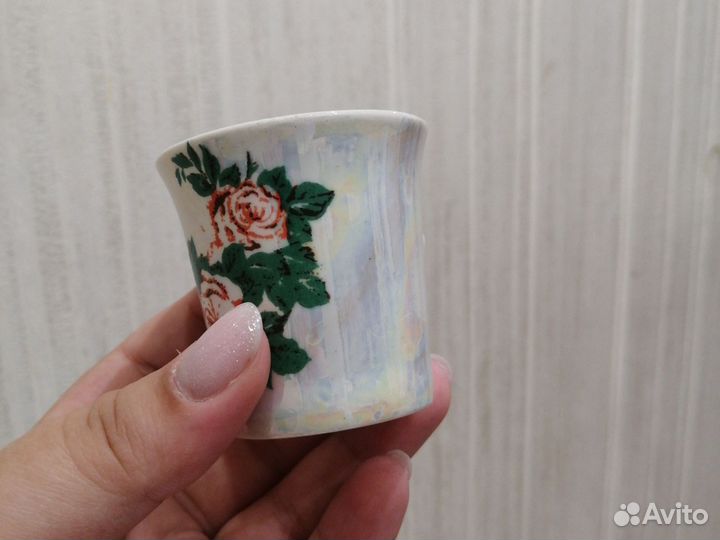 Набор форфоровых рюмок