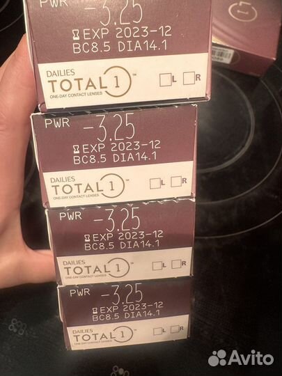 Линзы контактные однодневные AIkon Total 1 -3.25