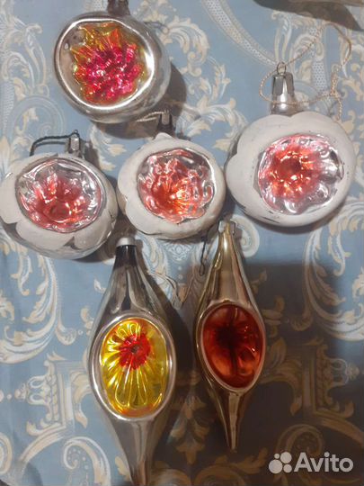 Елочные игрушки СССР