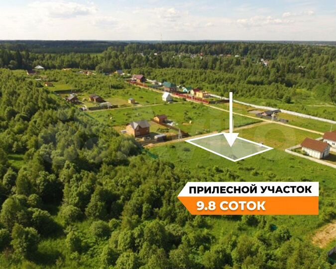 Участок 9,8 сот. (ИЖС)