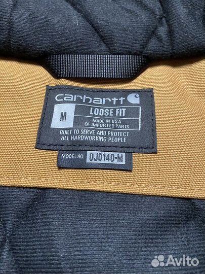 Куртка Carhartt active jacket j140-M Brown