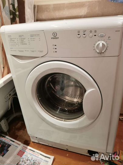 Стиральная машина бу indesit 5 кг