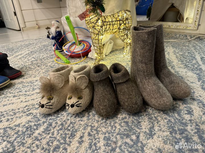Валенки на девочку