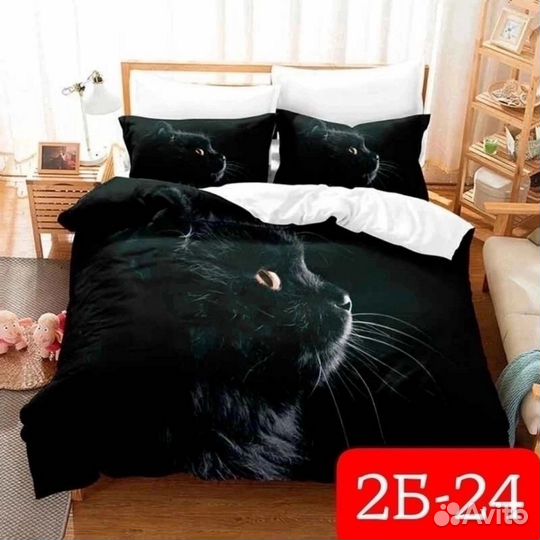 Покрывало с наволочками 5D