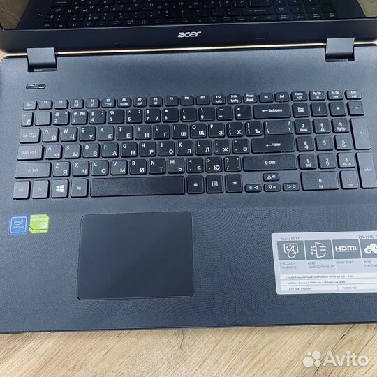 Ноутбук Acer Aspire ES 17 ES1-731G-P25D