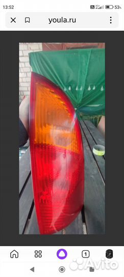 Задний фонарь форд фокус 1