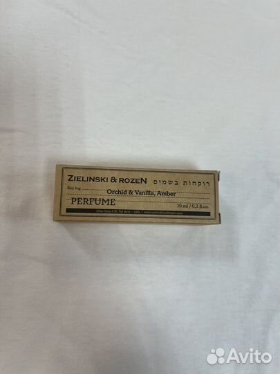 Zielinski & rozen orchid, vanilla, amber духи