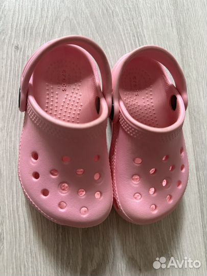 Сандалии сабо crocs c6 22/23 размер 13-13,5 см