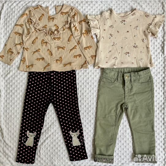 Вещи пакетом на девочку 98 размер