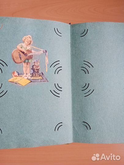 Альбом для фотографий плюшевый СССР