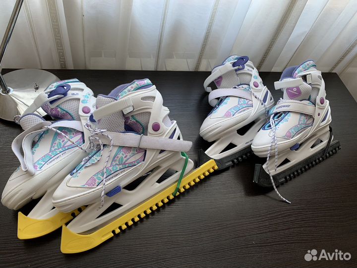 Коньки раздвижные 36 41