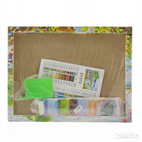 Алмазная мозаика 40x50 Девушка на причале