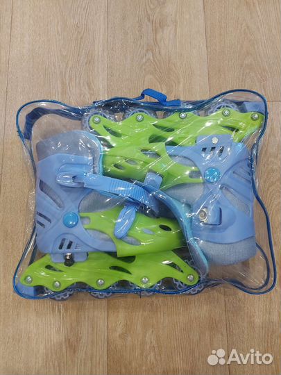 Роликовые коньки детские раздвижные новые