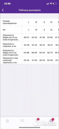 Чулки антиэмболические для операций и родов