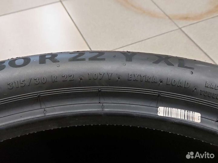 Continental PremiumContact 6 275/35 R22 и 315/30 R22