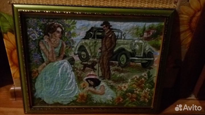 Картины, вышитые крестиком