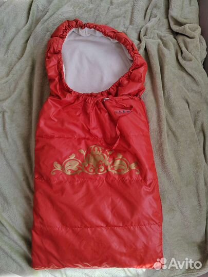 Зимний конверт в коляску