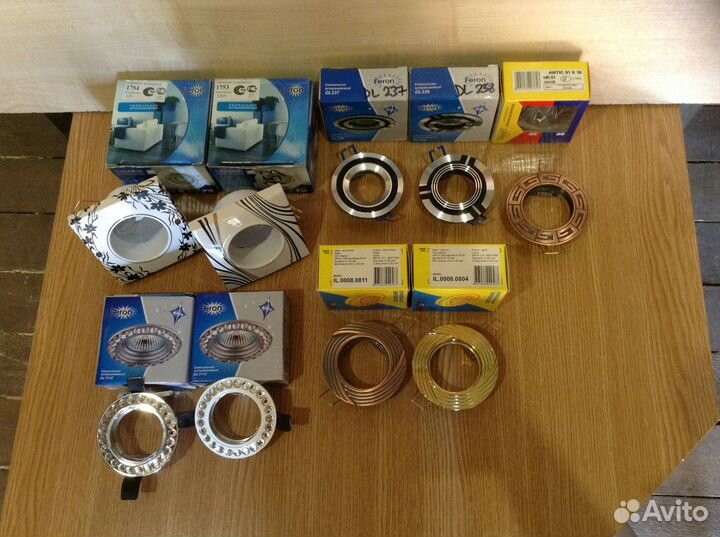 Точечные встраиваемые светильники