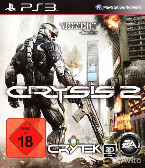 Crysis 2 (PS3) б\у