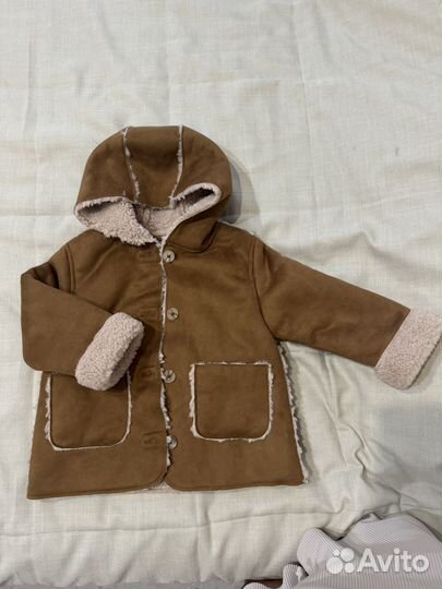 Дубленка детская 104 zara