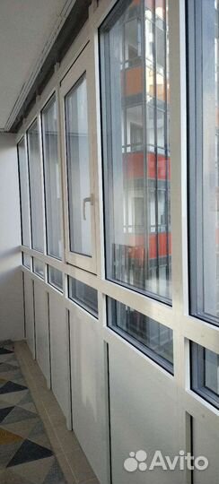 Замена холодного фасадног остекления на теплое