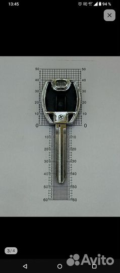 Заготовка ключа Toyota