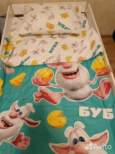 Постельное белье в детскую кроватку