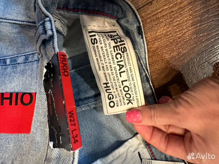 Оригинал Новые джинсы Hugo boss