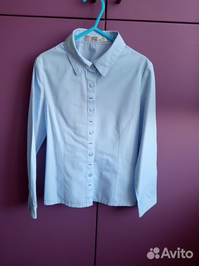 Школьные рубашки для девочек 128,134