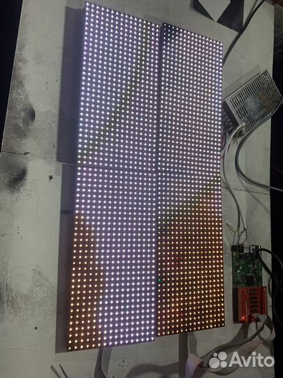 Бегущая строка, видео панель