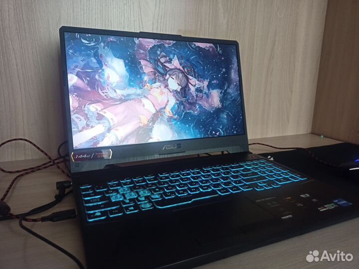 Игровой ноутбук asus TUF gaming F15 FX506HCB
