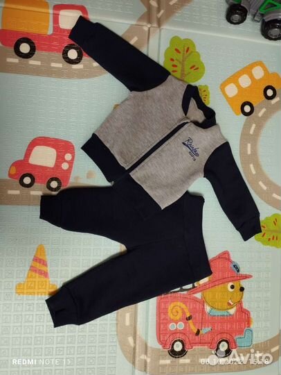 Костюм детский с начесом х/б 74р