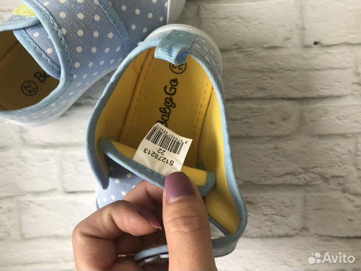 Новые Тапочки для девочки