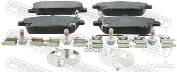 Колодки передние honda civic FD 4D 2006-2012 03