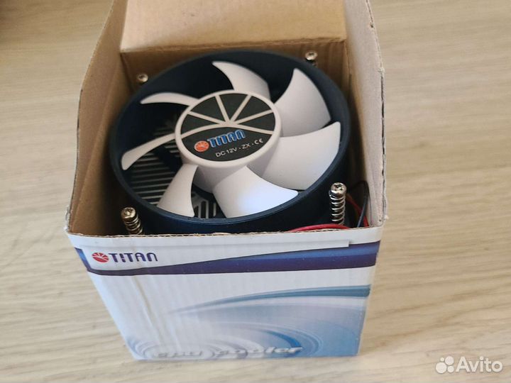 Кулер процеccорный titan lga1156