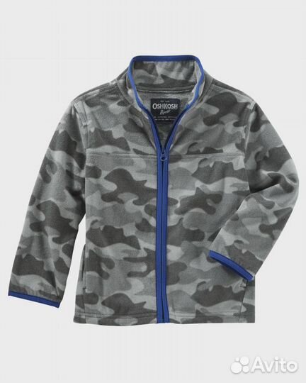 Толстовки Carters, OshKosh, США, 2г-5л, новые