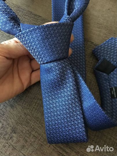 Галстук мужской + платок Новый набор №2