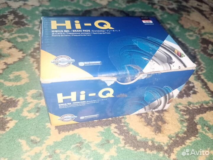 Тормозные колодки renault scenic III 09- HI-Q