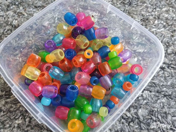 Бусинки на волосы для девочки