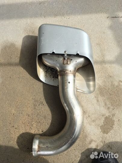 Банка глушителя porsche