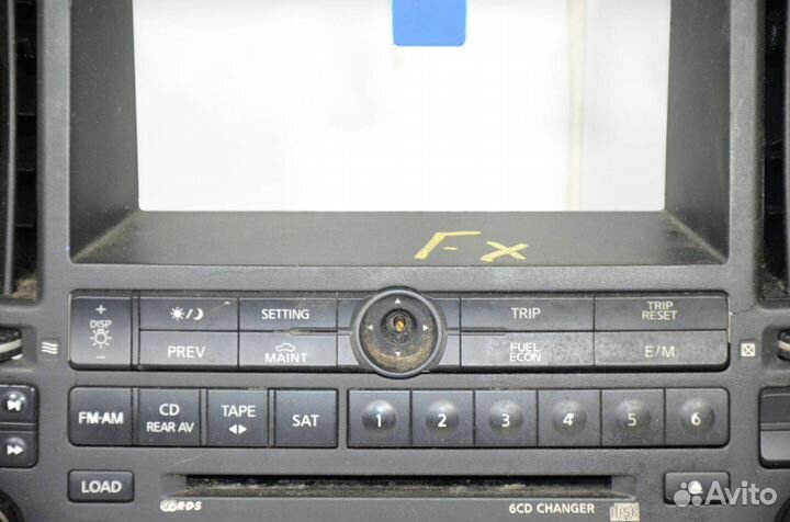 Консоль центральная Infiniti Fx35 S50 3.5 2003