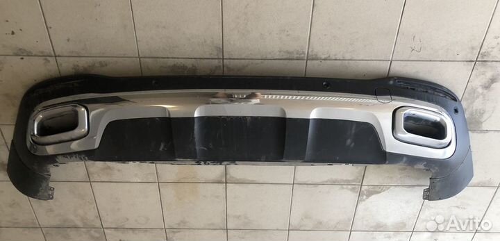 Диффузор заднего бампера mercedes GLE V167